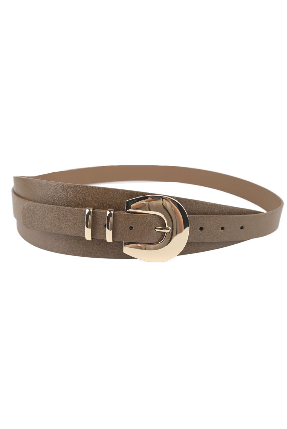 The Muse Wrap Belt Taupe