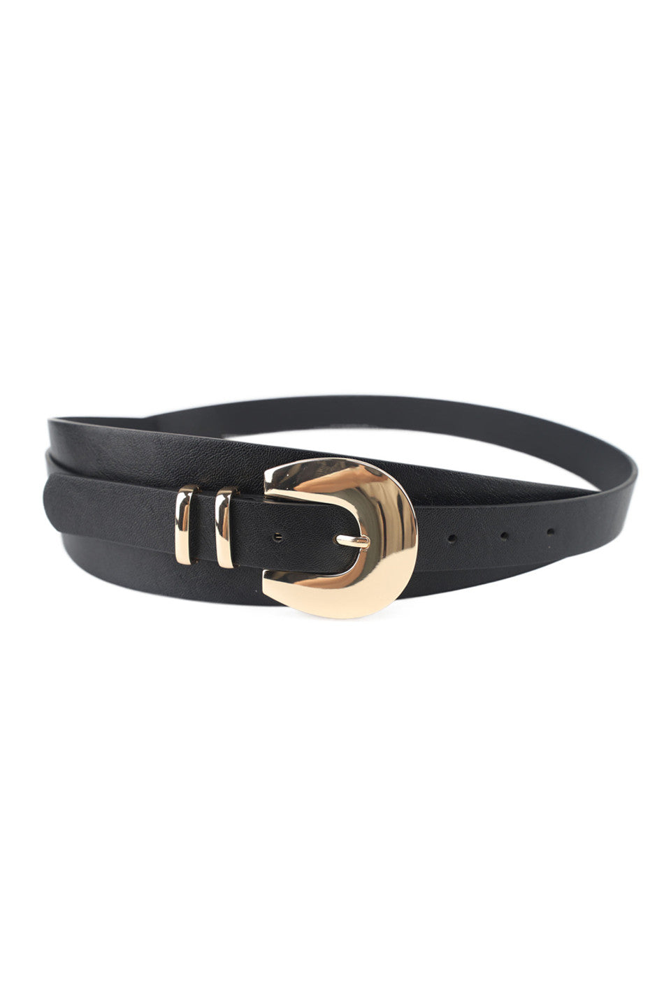 The Muse Wrap Belt Black