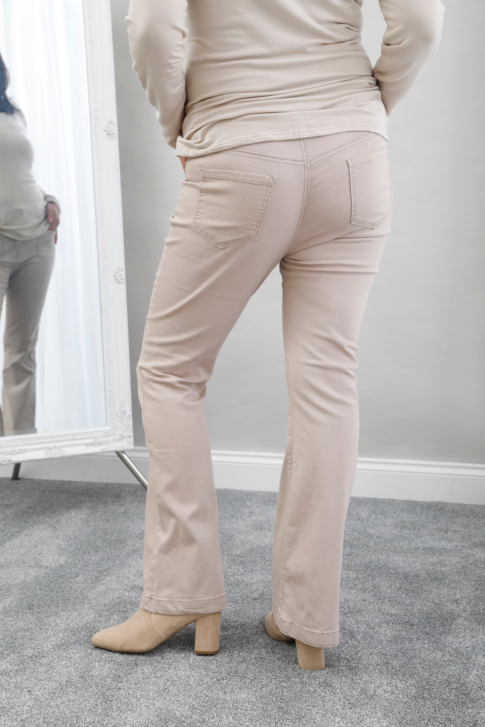 The Origin Jeans Beige