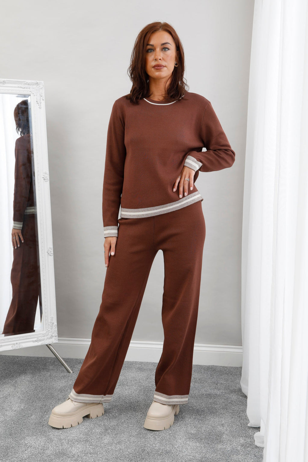 Nebula Luxe Co-ord Chocolate