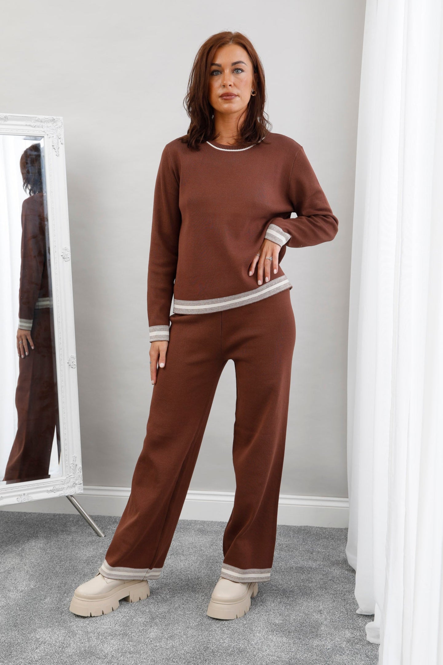 Nebula Luxe Co-ord Chocolate