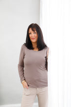 Curve Second Skin Top Mink