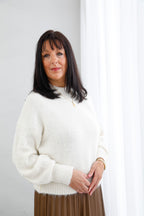 The Plush Knit Jumper Cream
