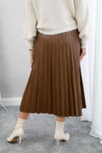 Boux Pleated Skirt