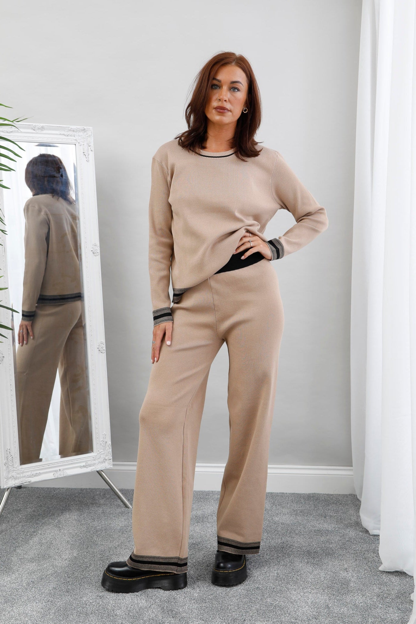 Nebula Luxe Co-ord Camel