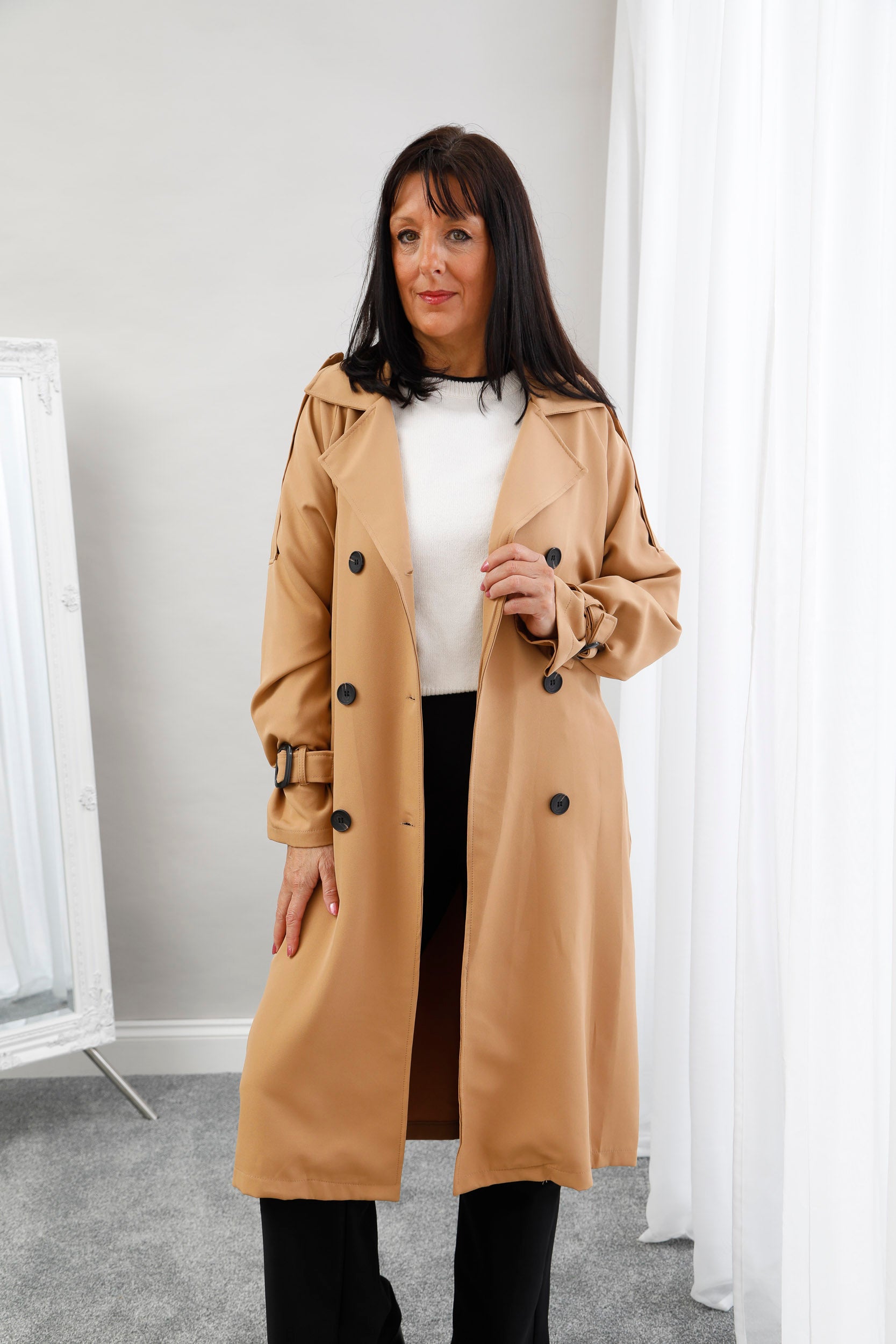 The Regent Trench Jacket Camel