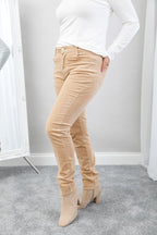 The Orbit Stretch Jeans Buttermilk Beige