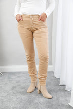 The Orbit Stretch Jeans Buttermilk Beige