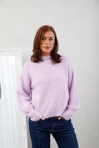 The Plush Knit Jumper Lilac