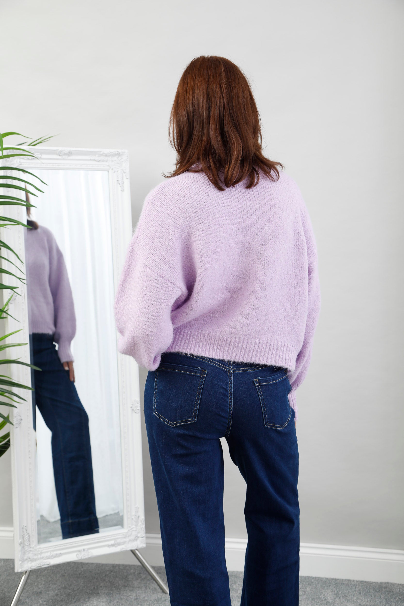 The Plush Knit Jumper Lilac