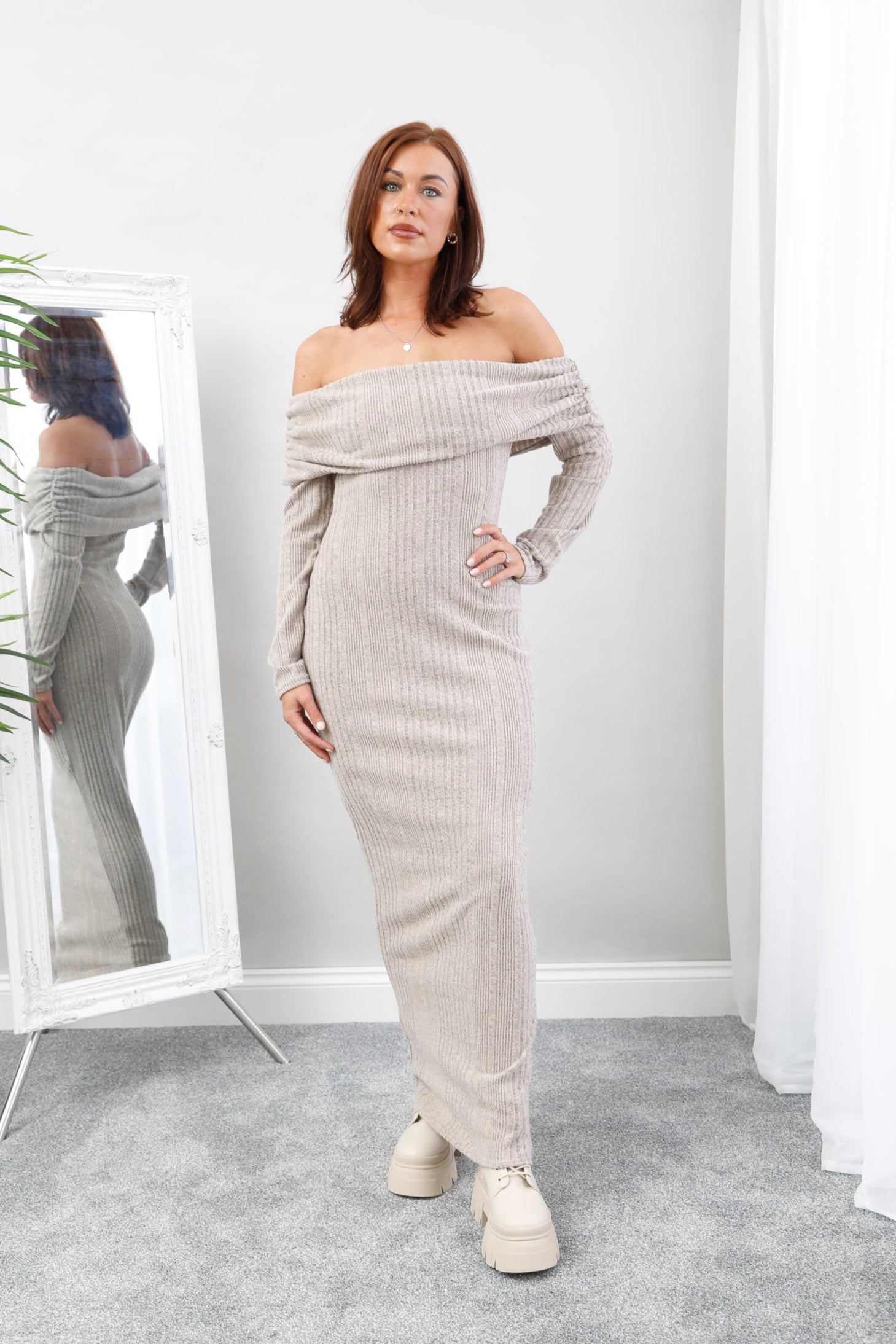 The Contour Knit Dress