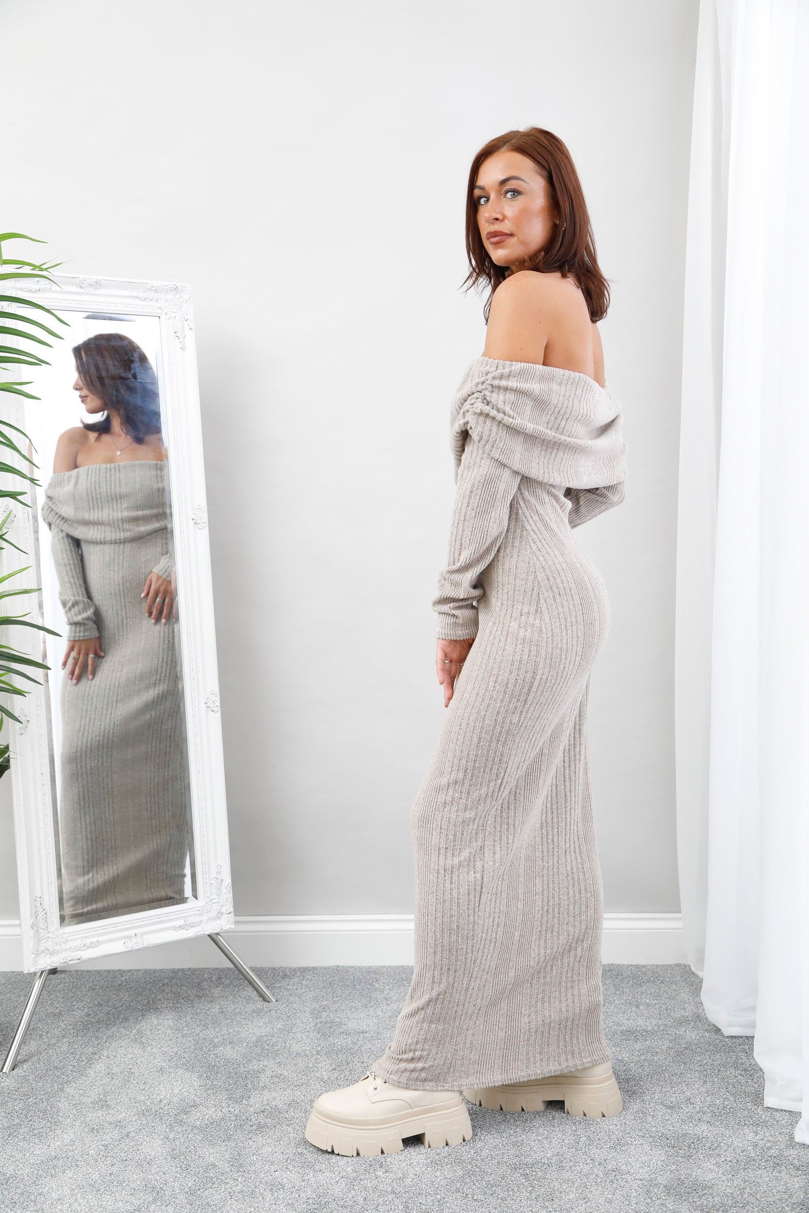 The Contour Knit Dress