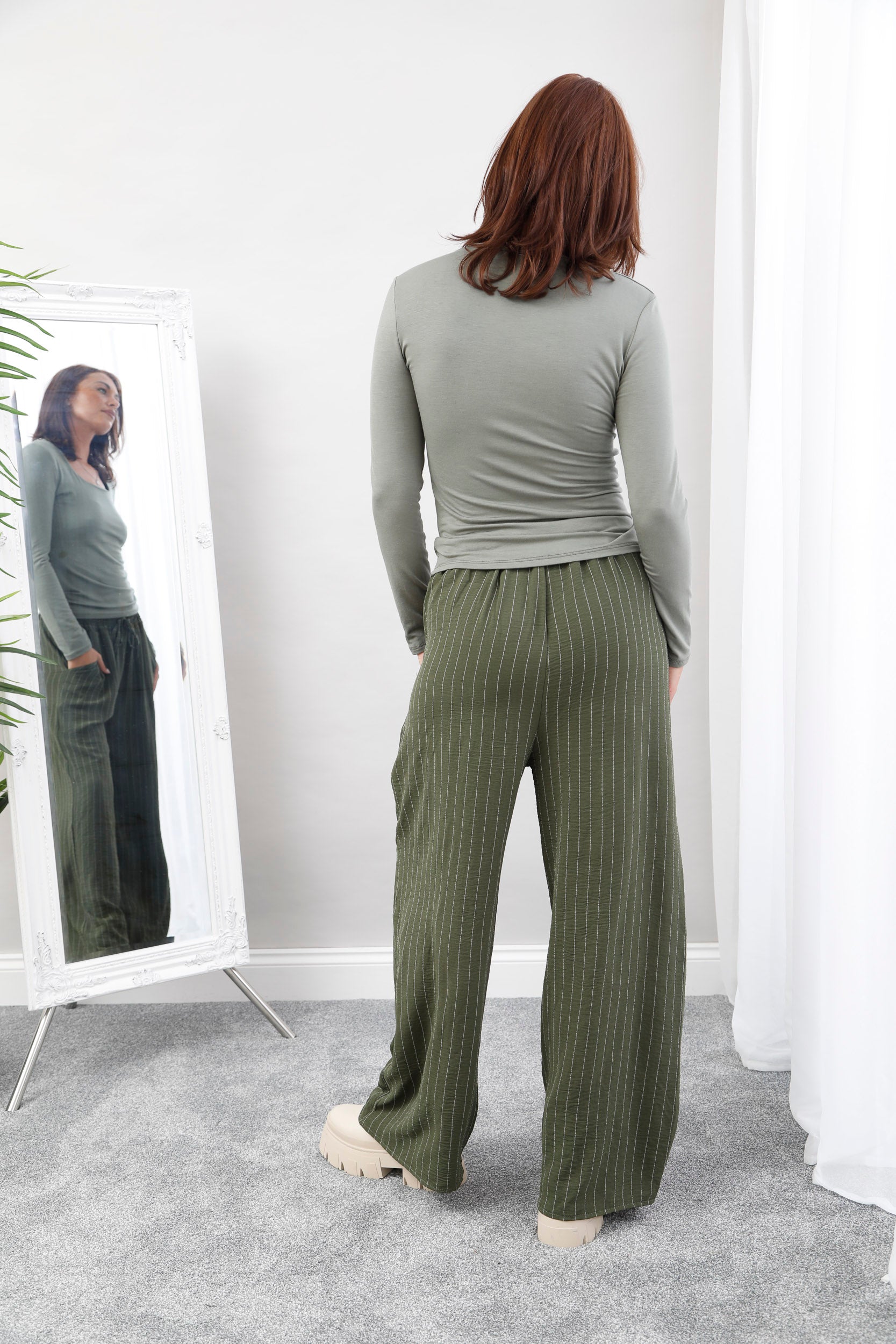 The Second Skin Top Khaki
