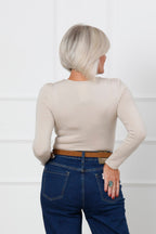 The Second Skin Top Beige