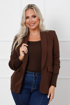 The Legacy Blazer Chocolate