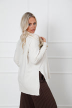 The Essential Knit Top Cream