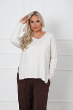 The Essential Knit Top Cream