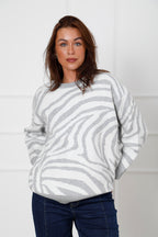 The Storm Zebra Jumper