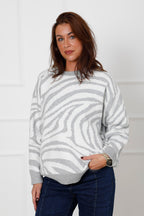 The Storm Zebra Jumper