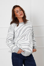 The Storm Zebra Jumper