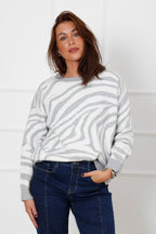 The Storm Zebra Jumper