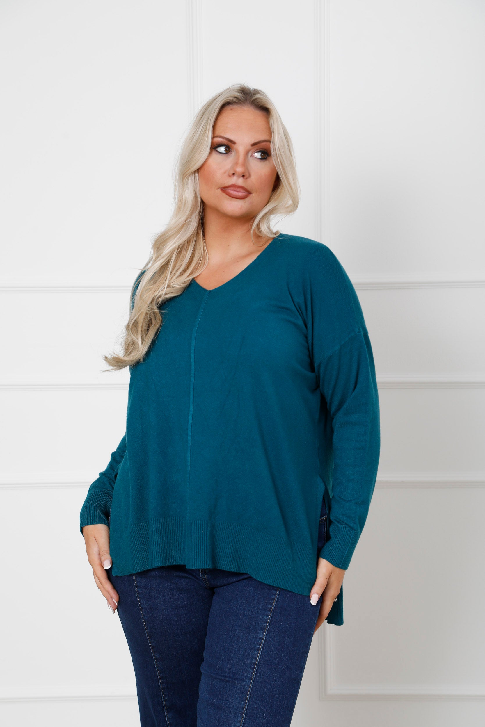 The Essential Knit Top Teal
