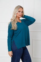 The Essential Knit Top Teal