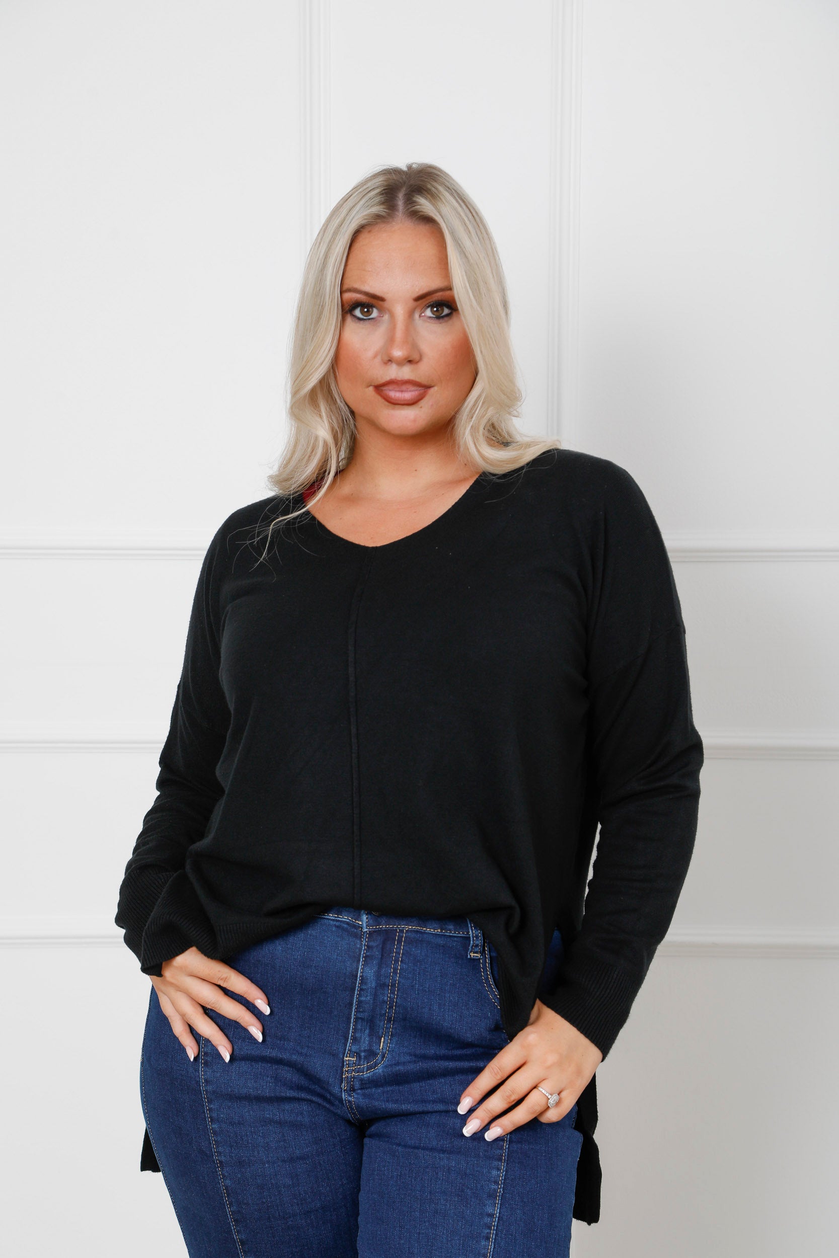 The Essential Knit Top Black