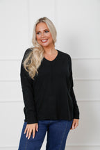 The Essential Knit Top Black