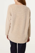 Teddy Jumper Beige