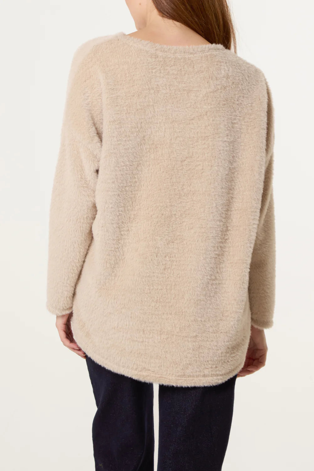 Teddy Jumper Beige