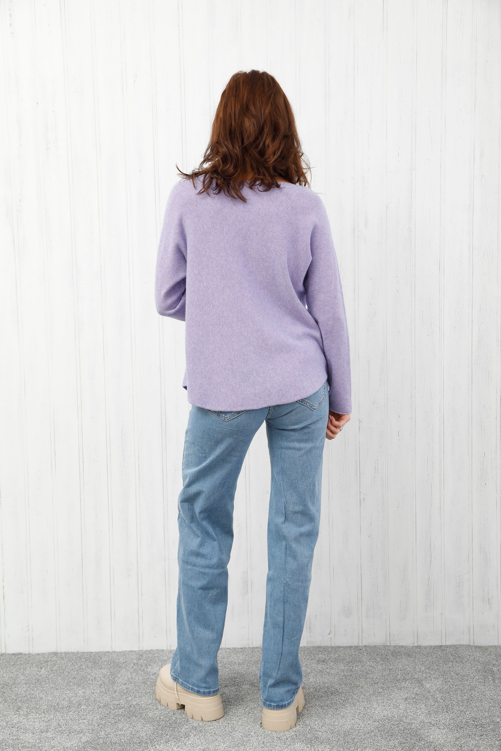 The Core Knit Jumper Lilac