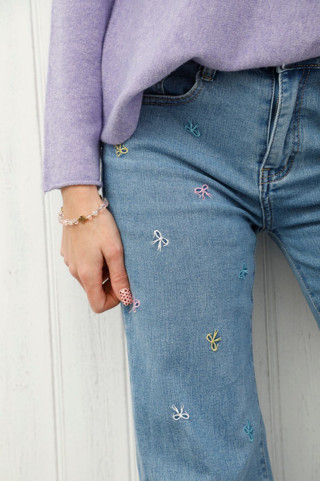 All About The Bows Jeans