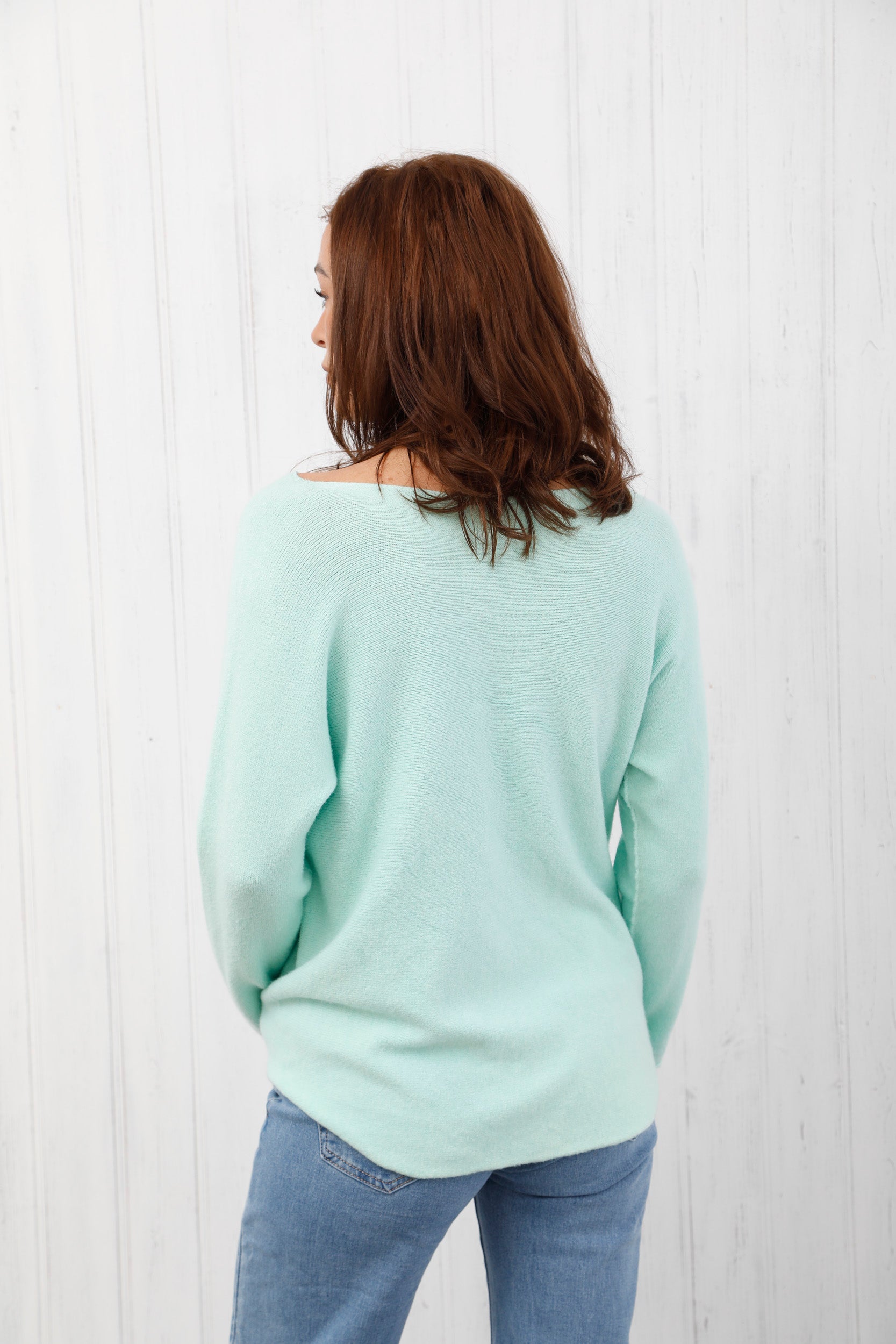 The Core Knit Jumper Mint