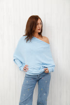 The Fluid Knit Sky Blue