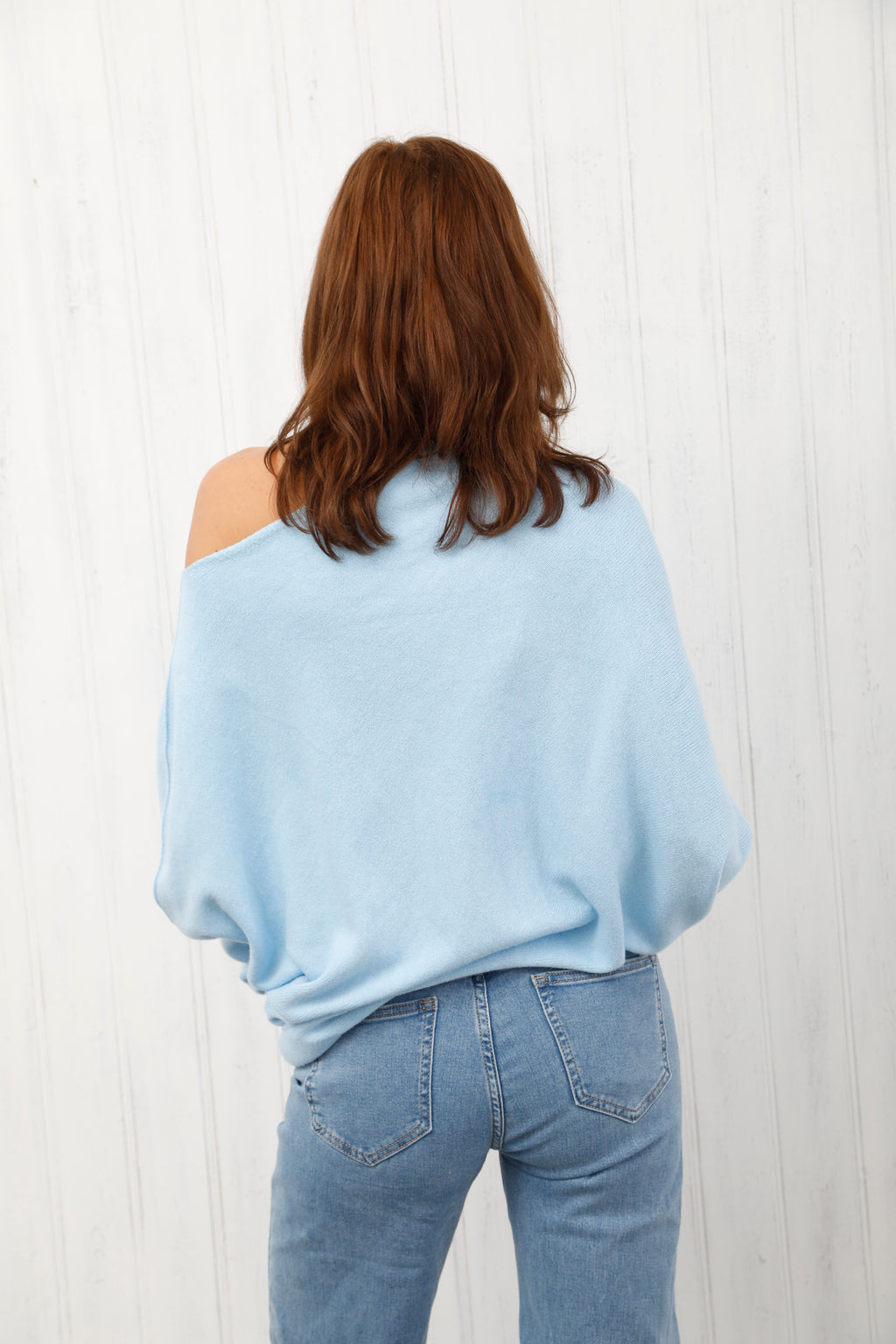 The Fluid Knit Sky Blue