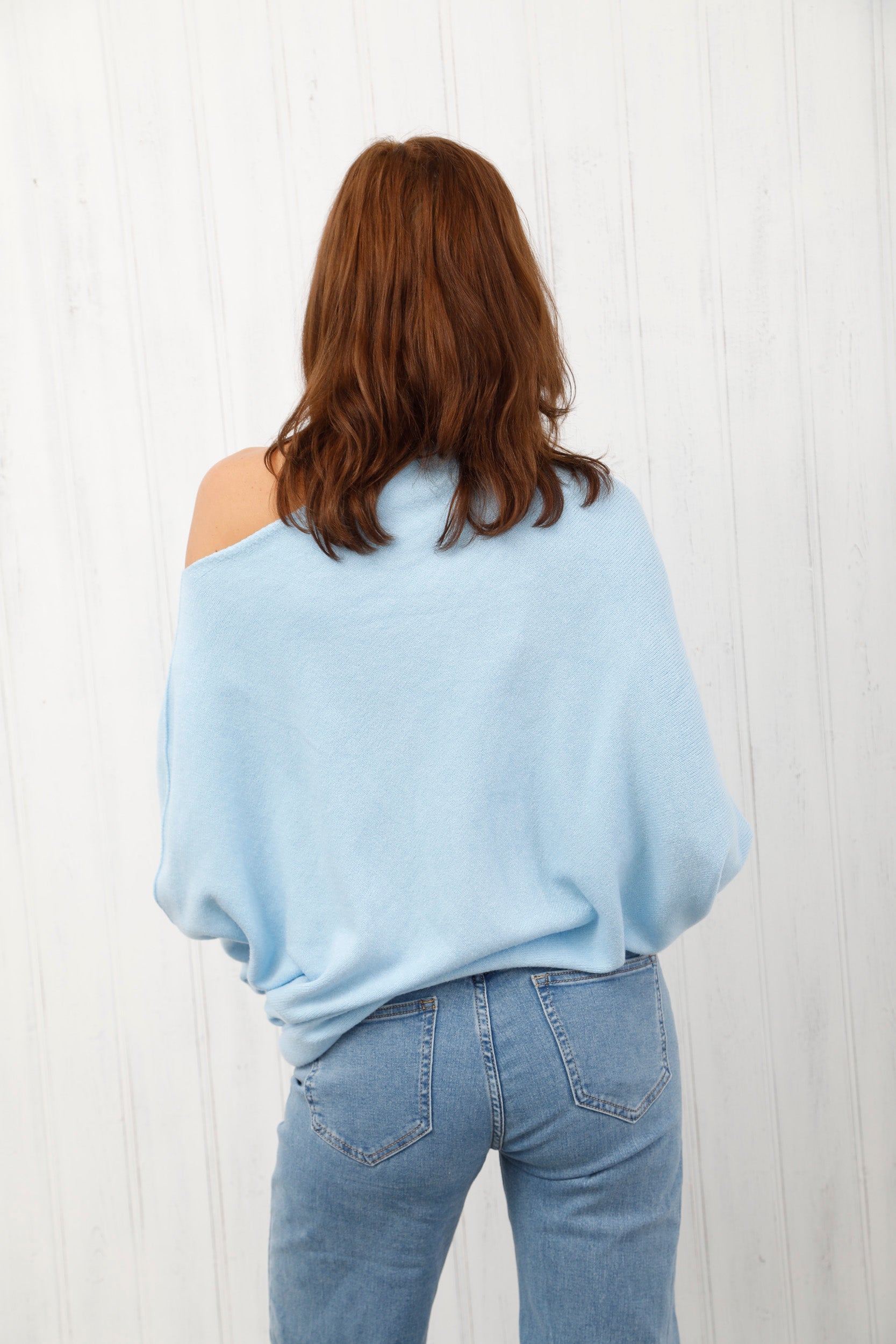 The Fluid Knit Sky Blue