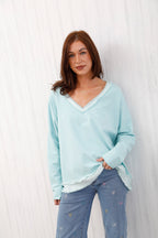 The Raw Edge Jumper Mint