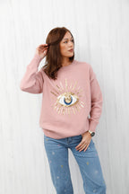 The Intuition Knit Jumper Dusky Pink
