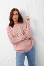 The Intuition Knit Jumper Dusky Pink