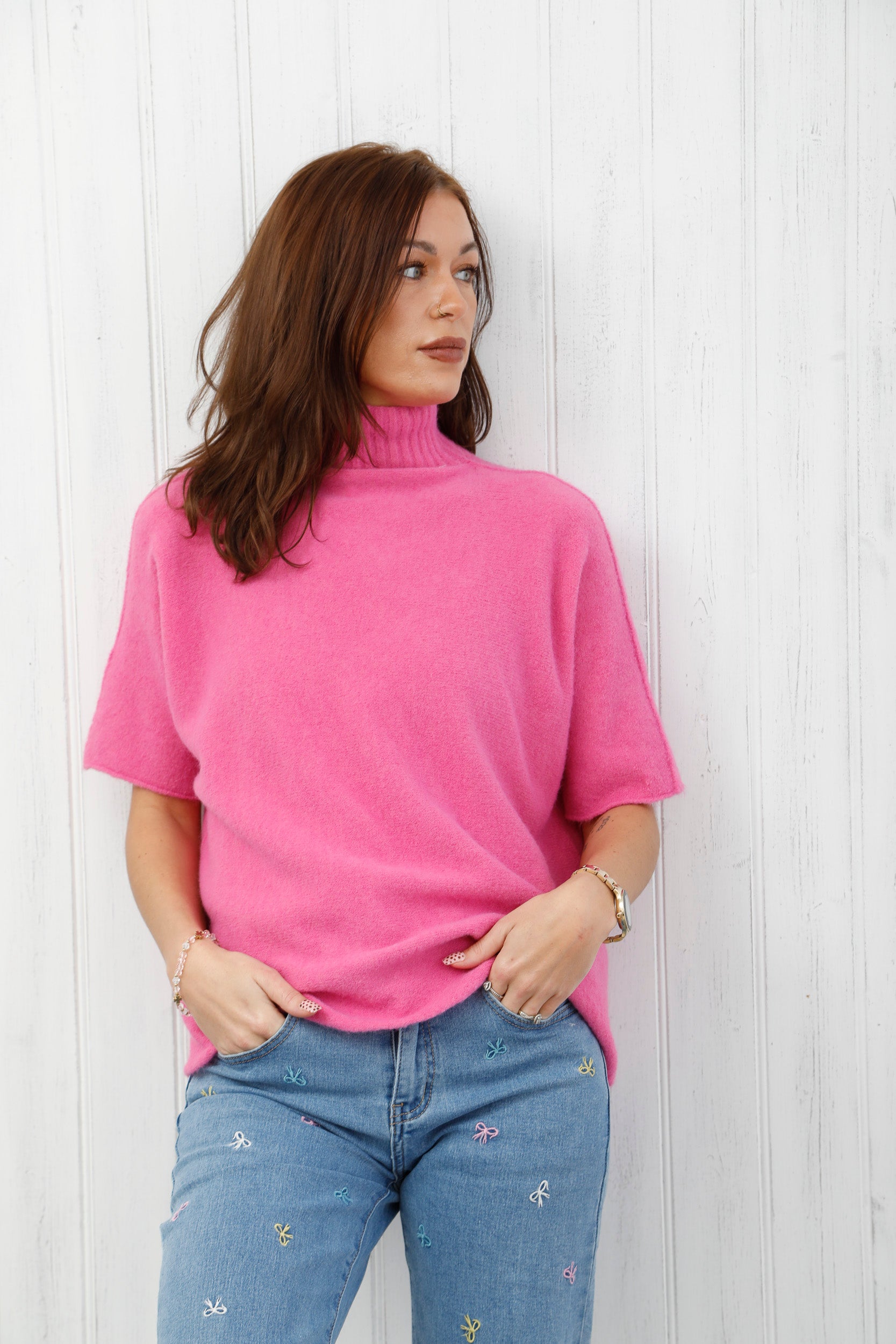The Daylight Knit Jumper Bubblegum Pink