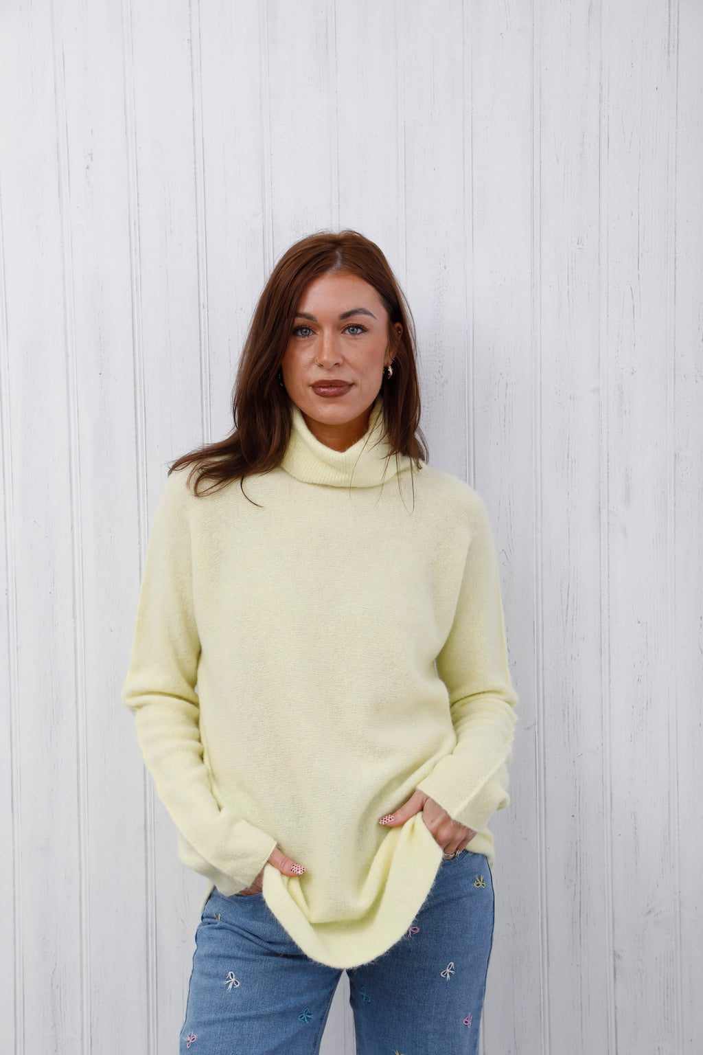 The Refine Knit Jumper Lemon