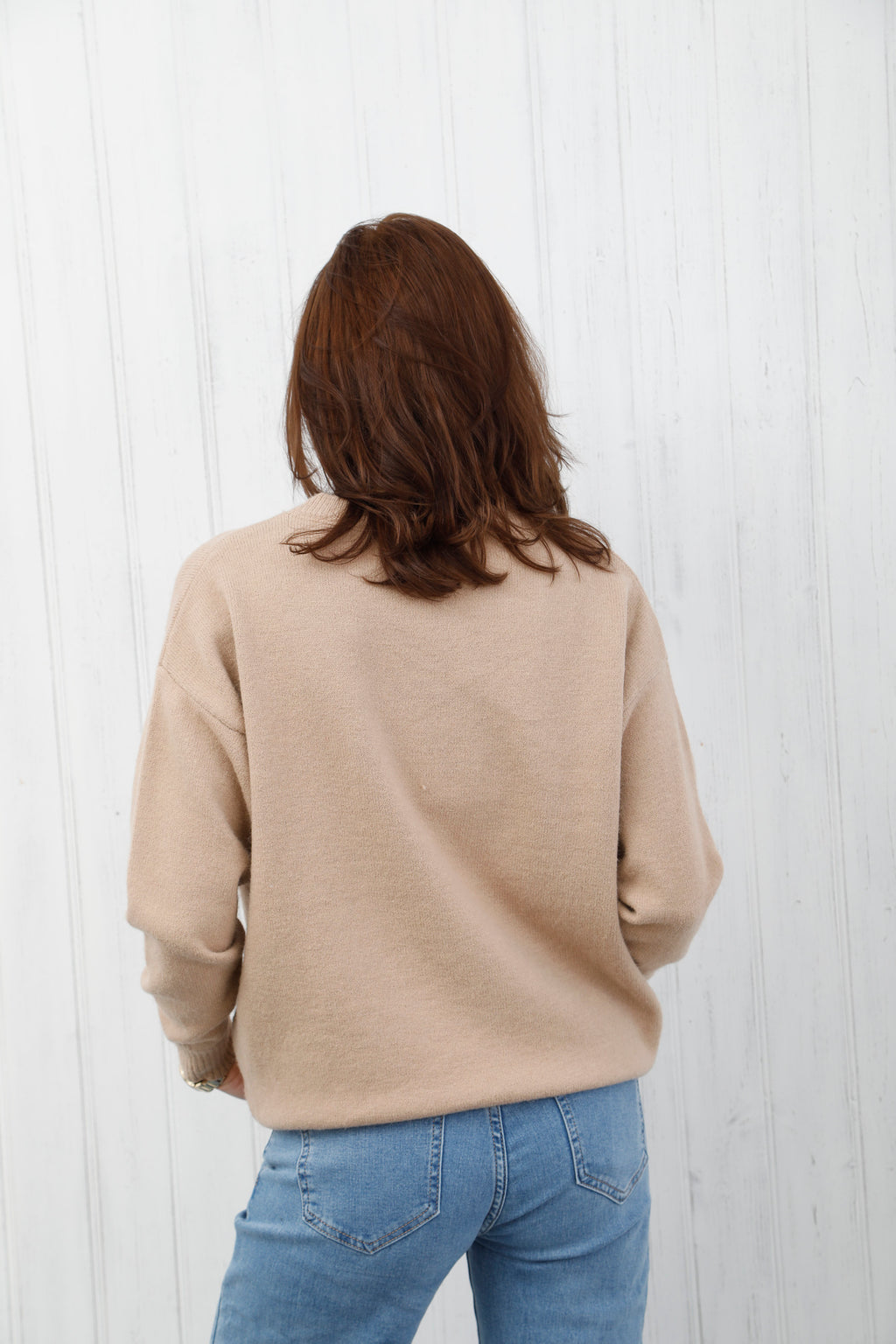 The Intuition Knit Jumper Camel