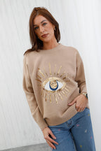 The Intuition Knit Jumper Camel