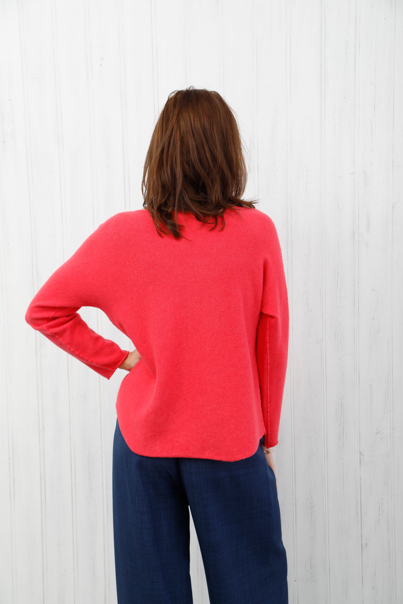 The Core Knit Jumper Coral