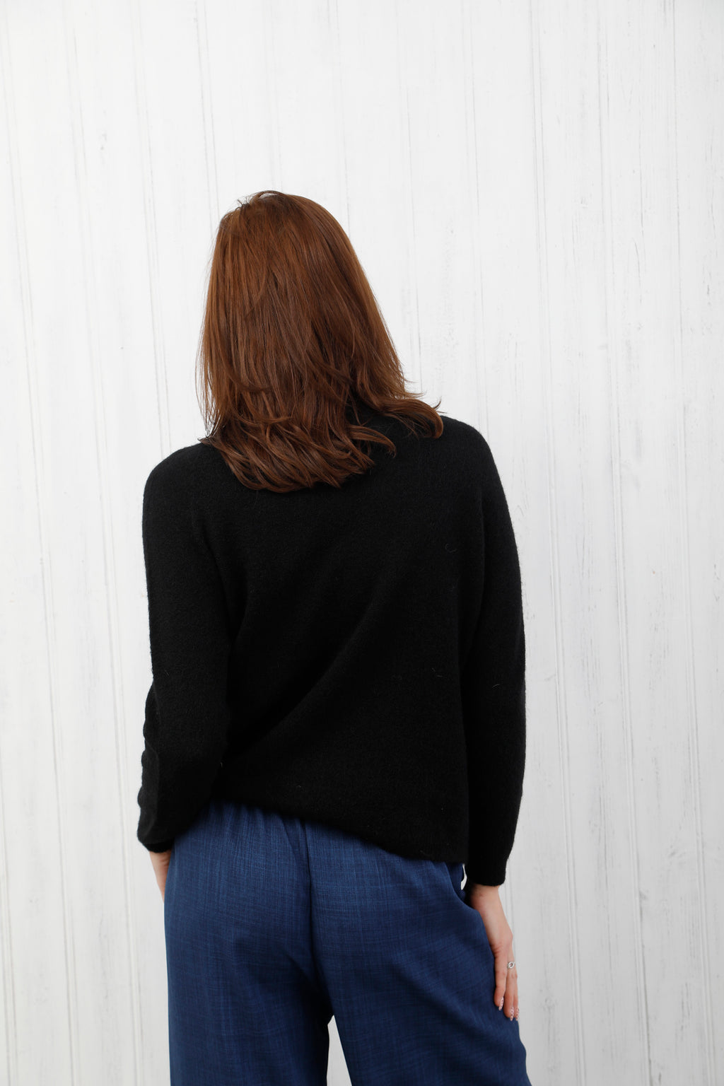The Soho Soft Jumper Black