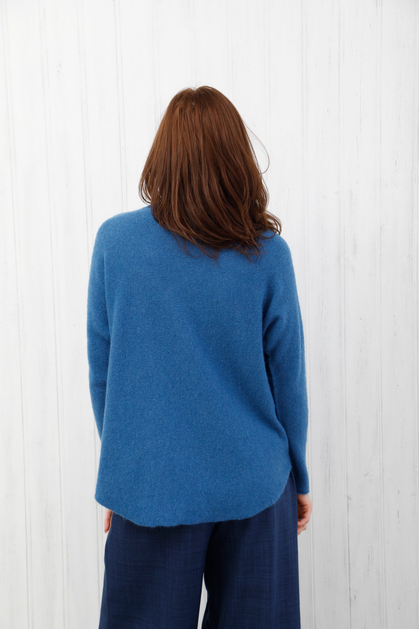 The Refine Knit Jumper Denim