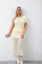 Buttercream Lace Dress