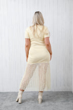 Buttercream Lace Dress