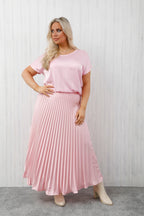Lola Luxe Skirt Pink
